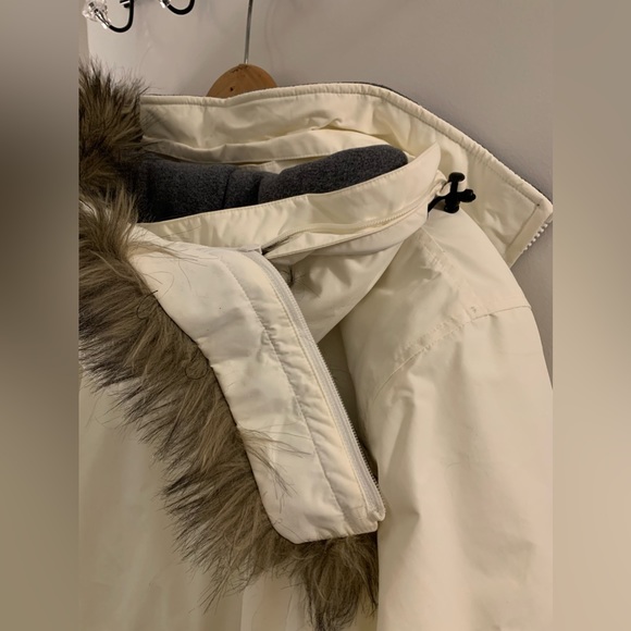 Not For Sale -Lands End Womens 2x Winter White Coat NWOT - Picture 5 of 13